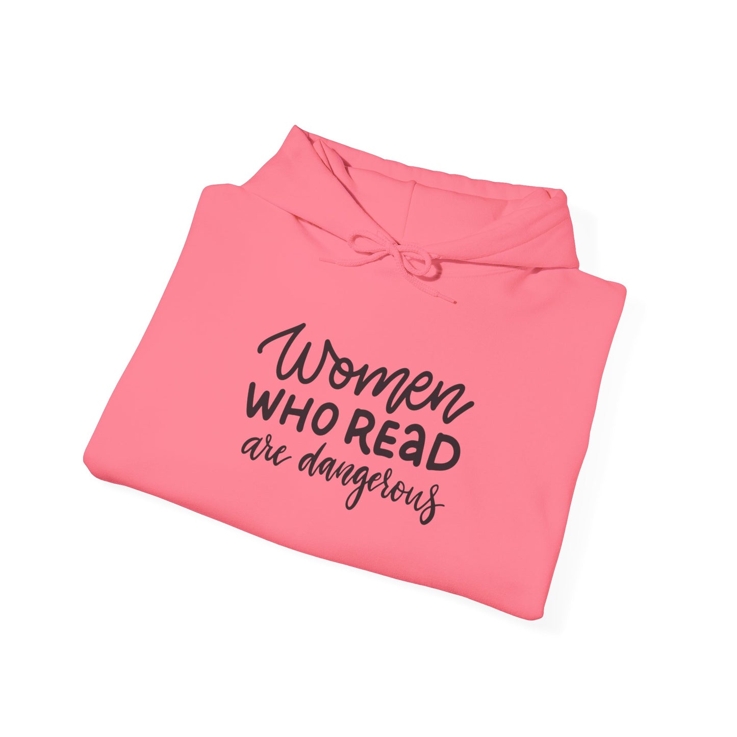 Women Who Read Are Dangerous Hoodie - Unisex Heavy Blend™ Sweatshirt - LUVEN