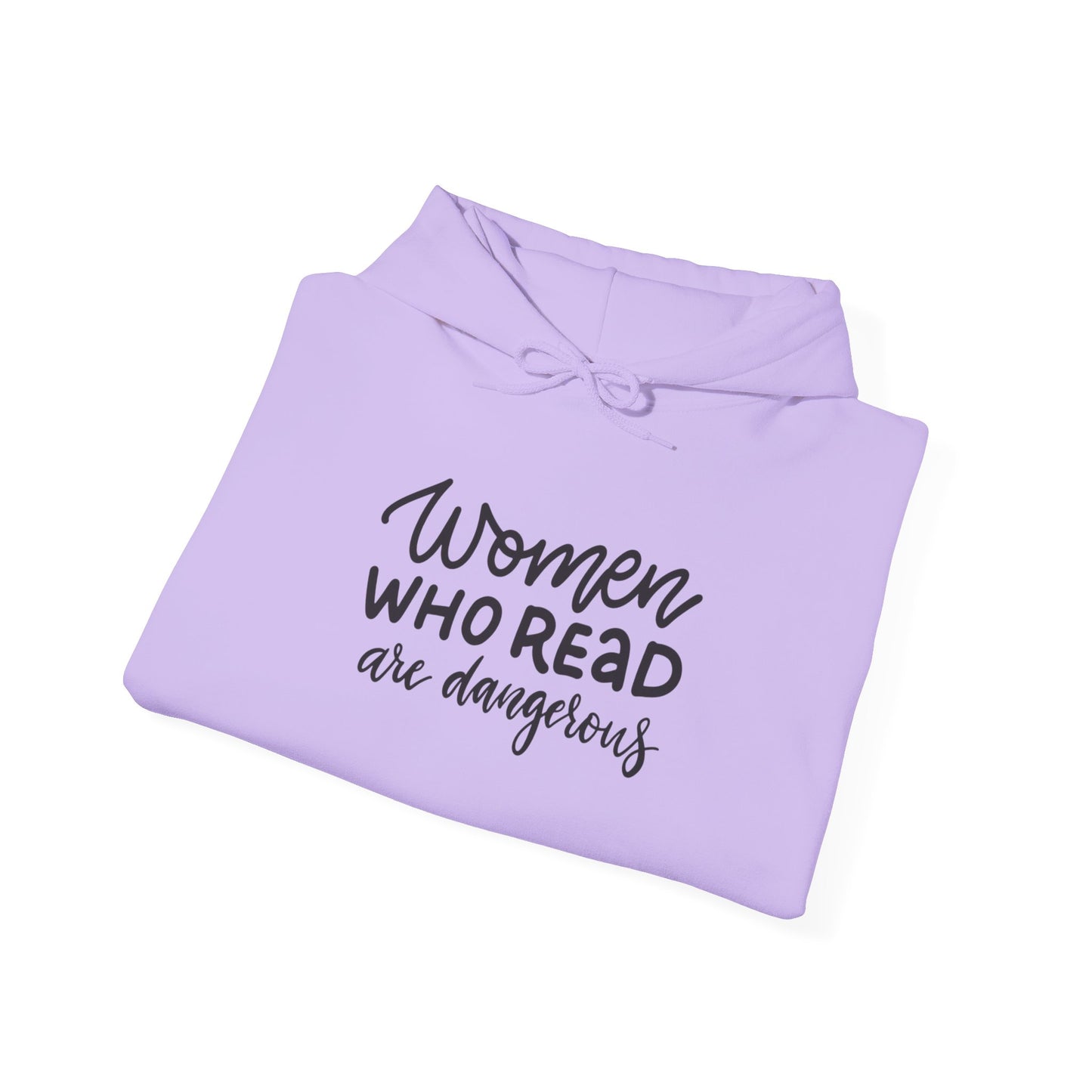 Women Who Read Are Dangerous Hoodie - Unisex Heavy Blend™ Sweatshirt - LUVEN