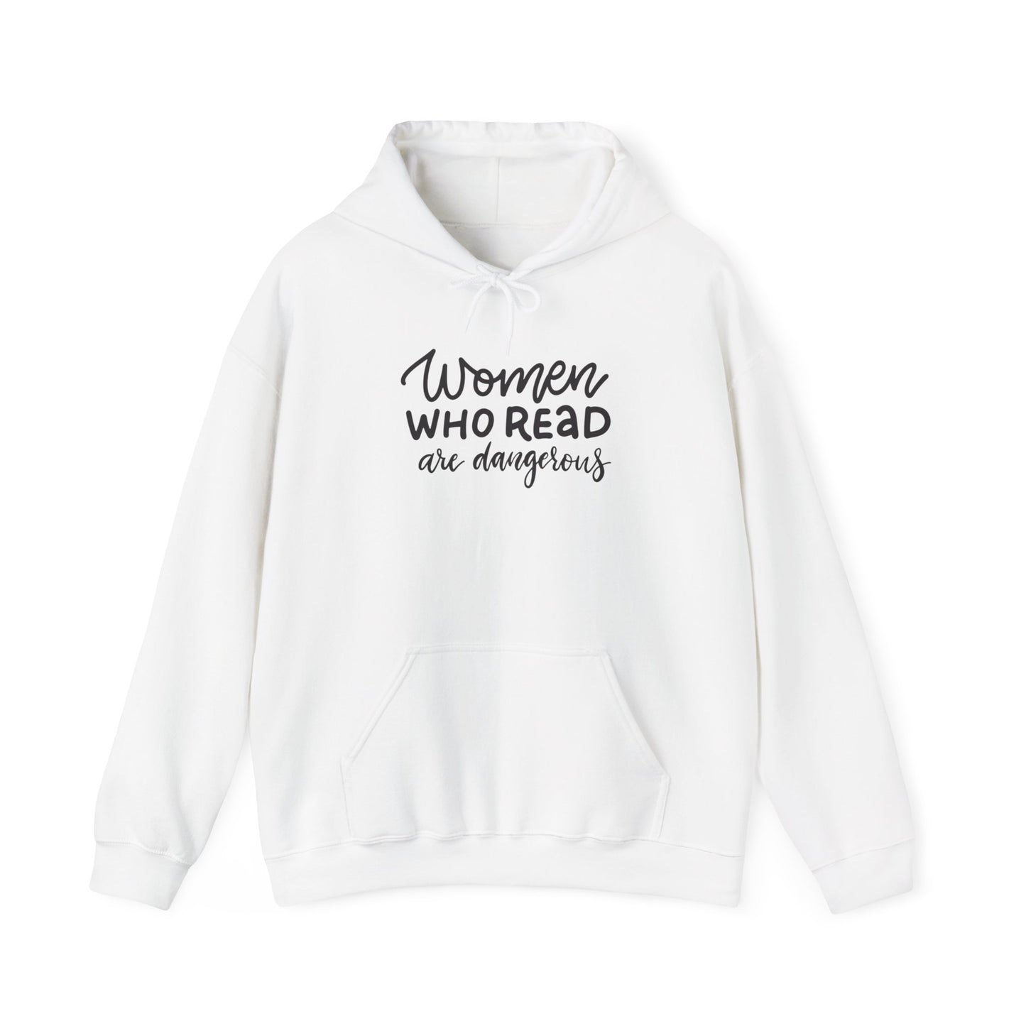 Women Who Read Are Dangerous Hoodie - Unisex Heavy Blend™ Sweatshirt - LUVEN