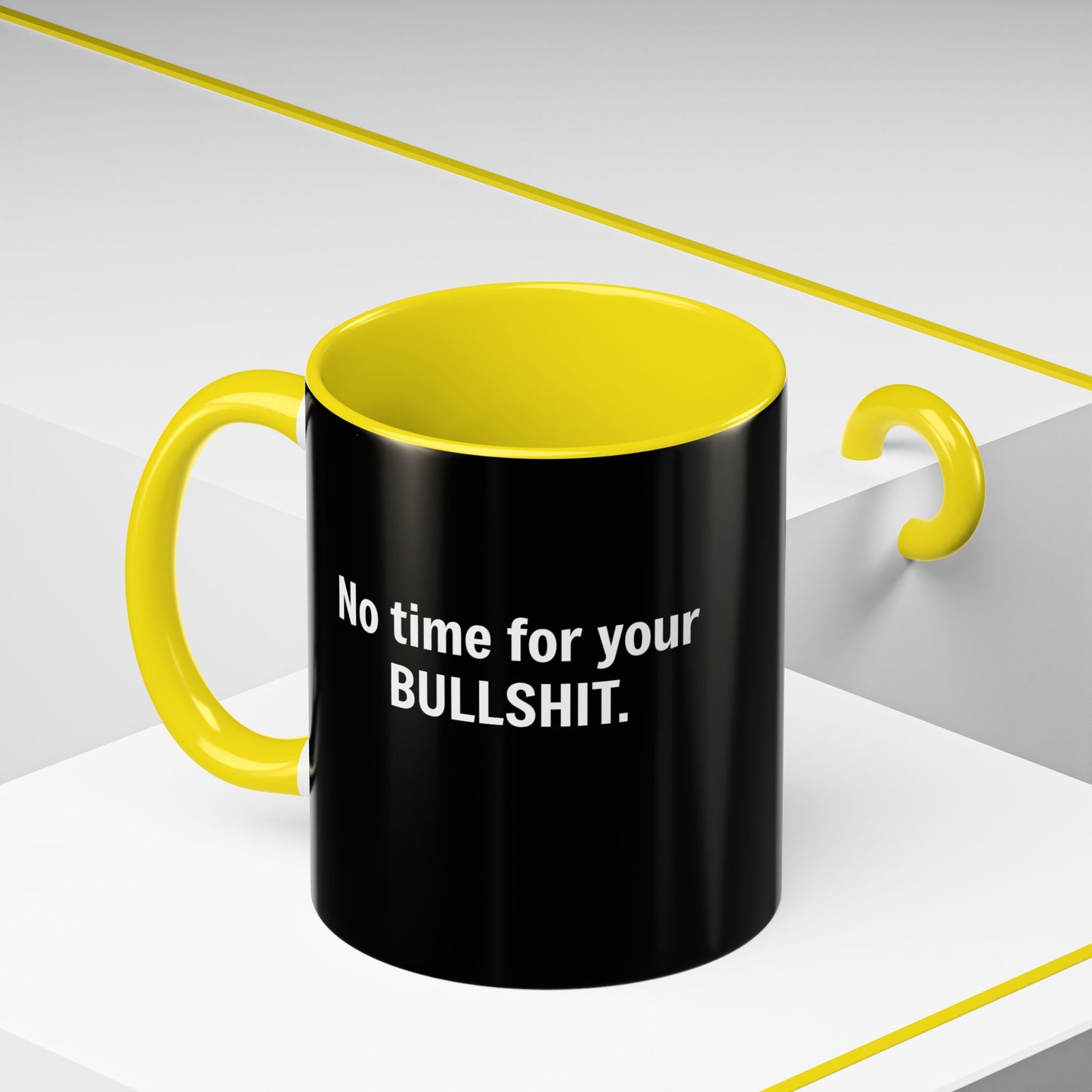 Coffee Mug No Time for Bullshit - Perfect Gift for the Bold