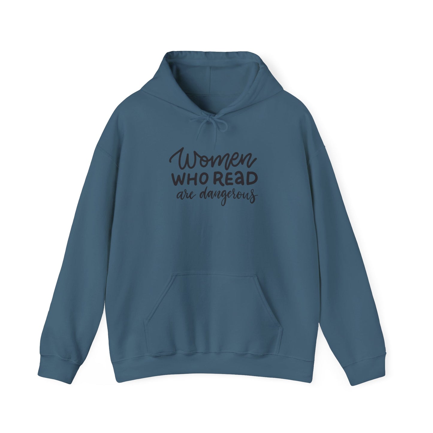 Women Who Read Are Dangerous Hoodie - Unisex Heavy Blend™ Sweatshirt - LUVEN
