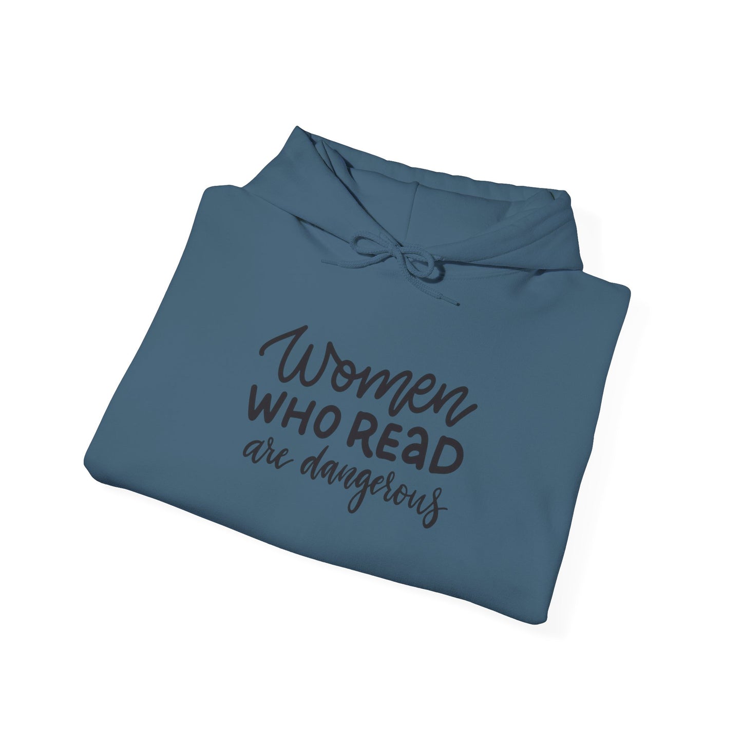 Women Who Read Are Dangerous Hoodie - Unisex Heavy Blend™ Sweatshirt - LUVEN