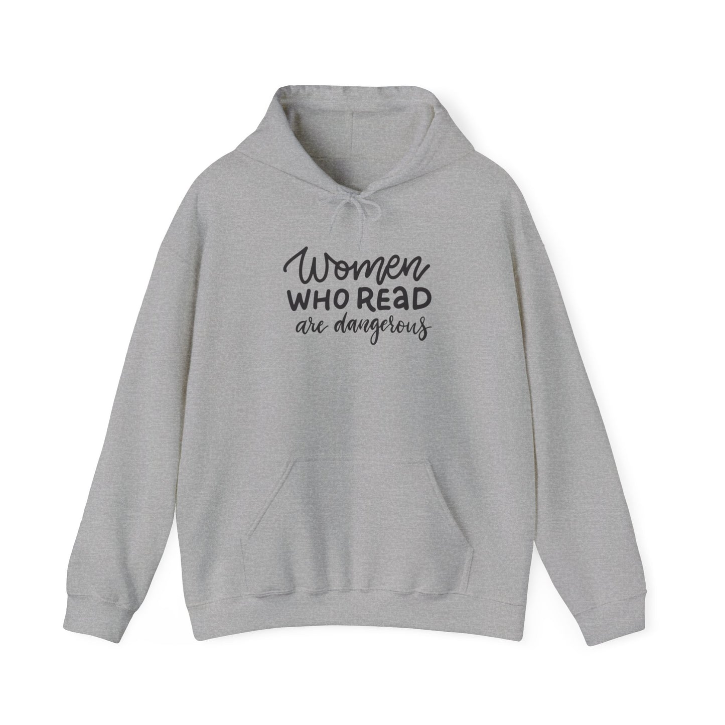 Women Who Read Are Dangerous Hoodie - Unisex Heavy Blend™ Sweatshirt - LUVEN