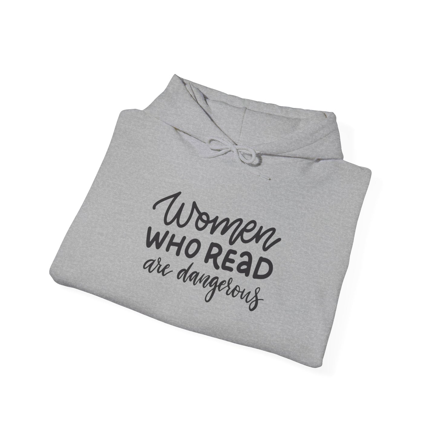 Women Who Read Are Dangerous Hoodie - Unisex Heavy Blend™ Sweatshirt - LUVEN