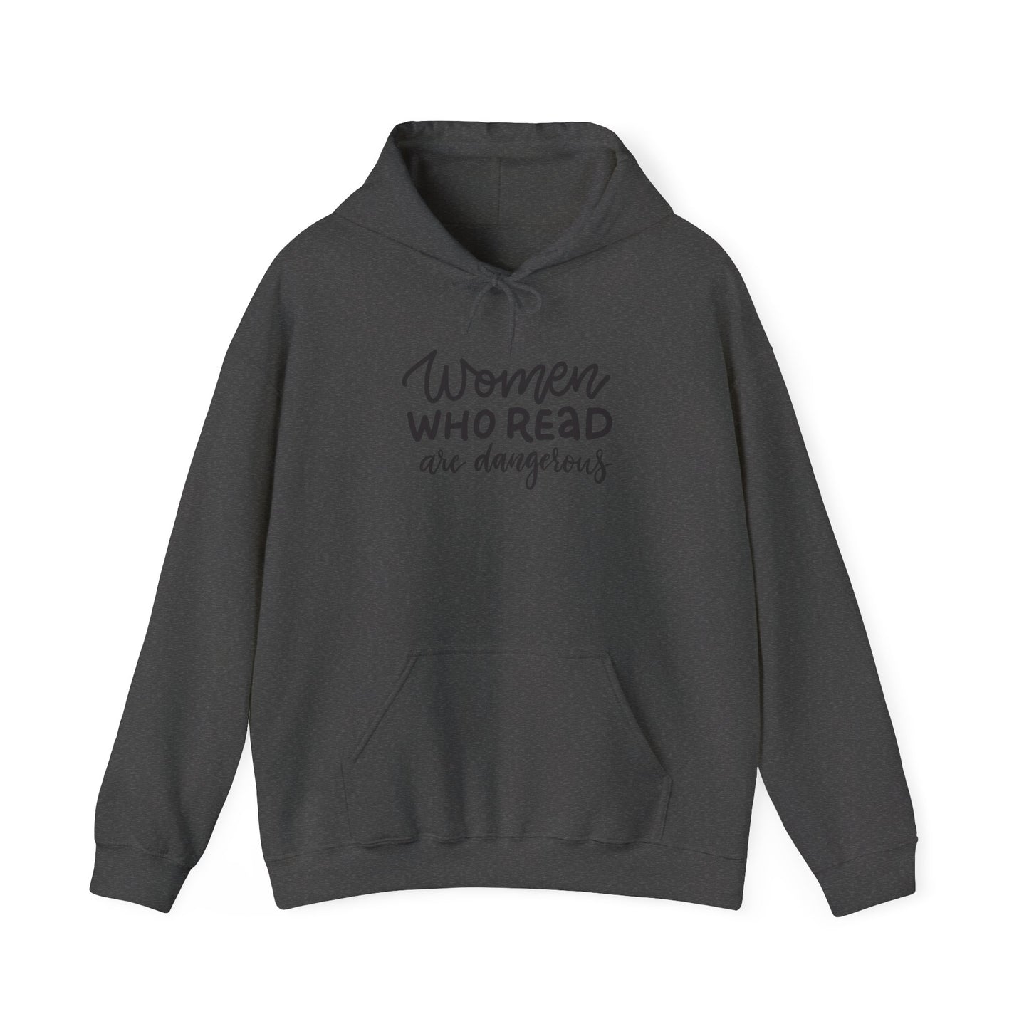 Women Who Read Are Dangerous Hoodie - Unisex Heavy Blend™ Sweatshirt - LUVEN