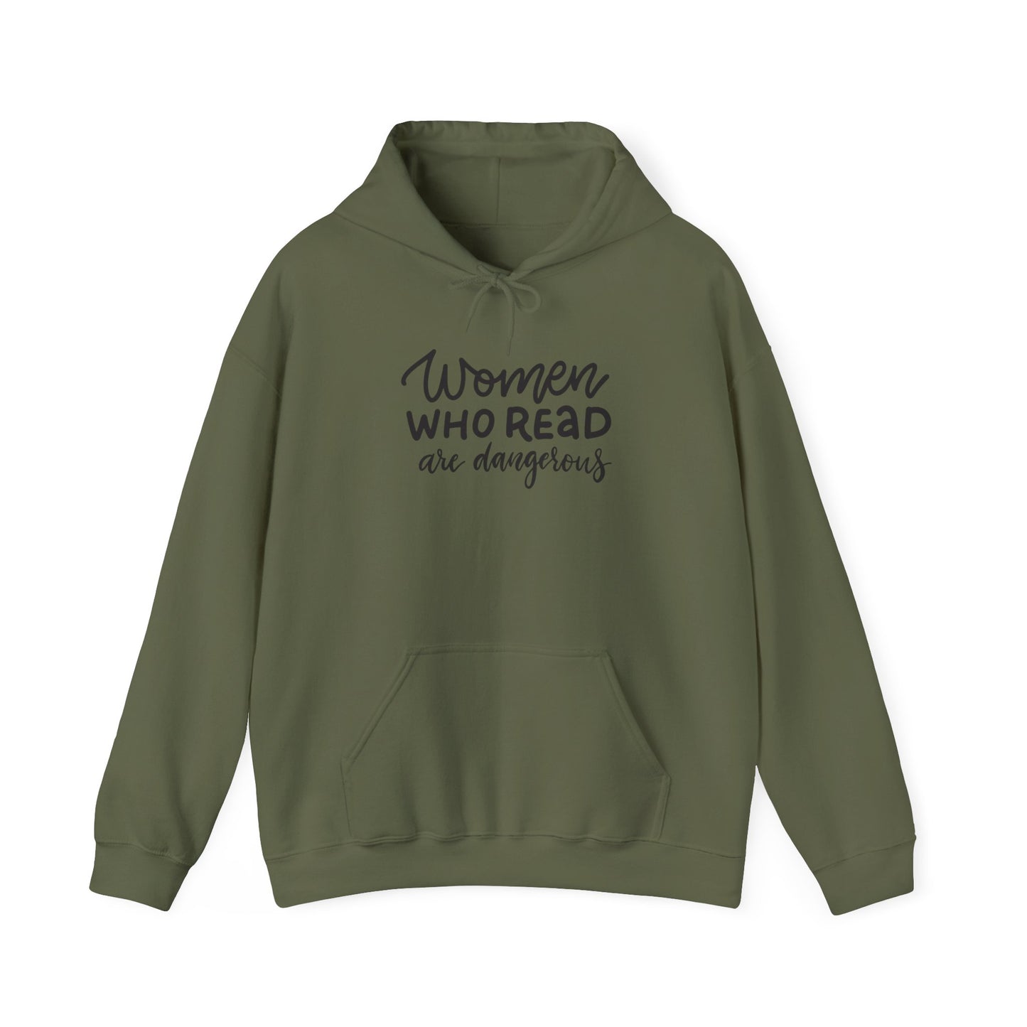 Women Who Read Are Dangerous Hoodie - Unisex Heavy Blend™ Sweatshirt - LUVEN
