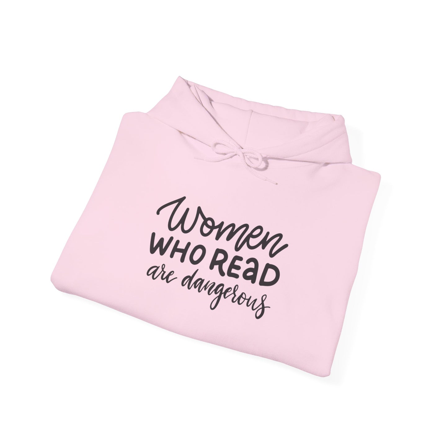 Women Who Read Are Dangerous Hoodie - Unisex Heavy Blend™ Sweatshirt - LUVEN