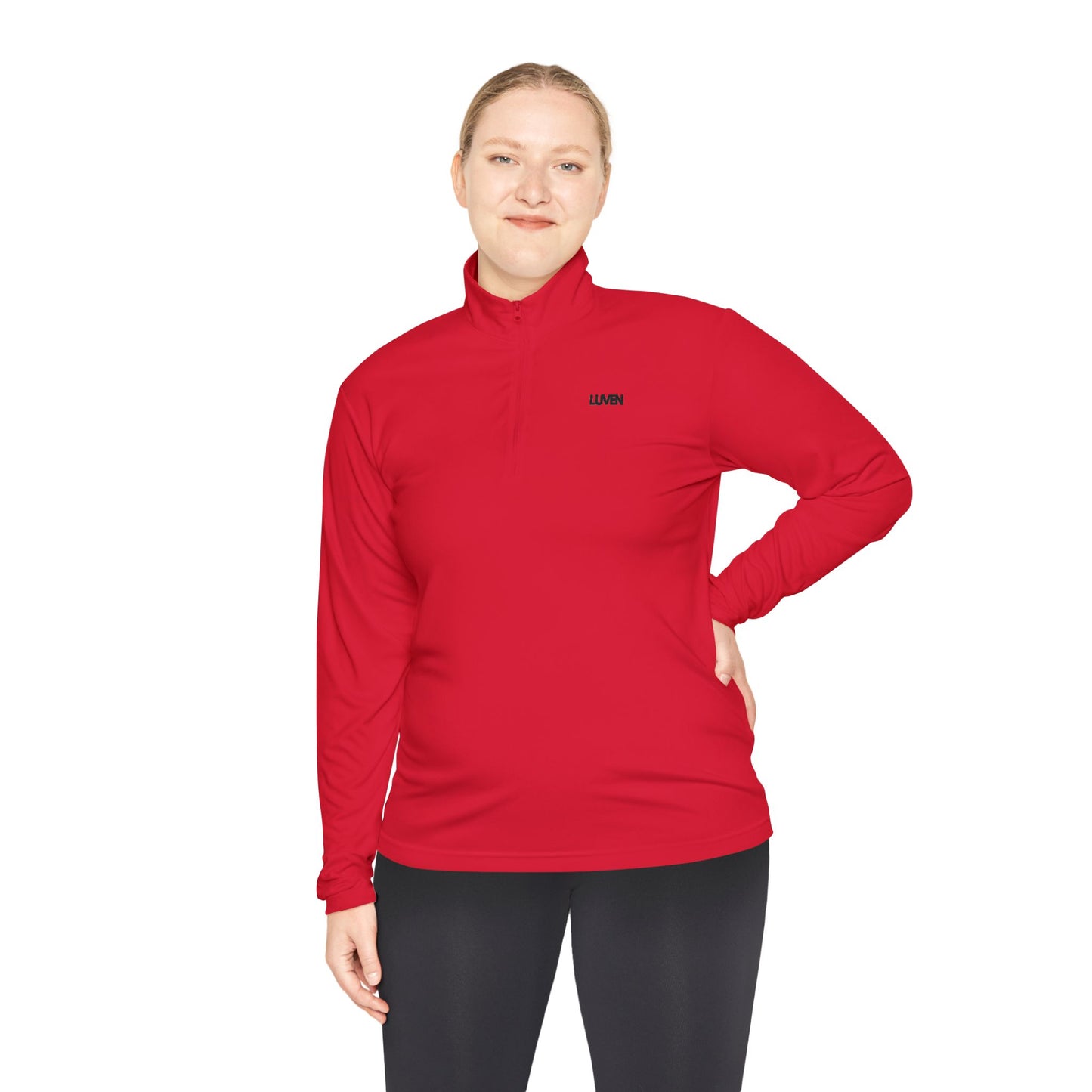 Quarter-Zip Do What Makes You Happy Pullover