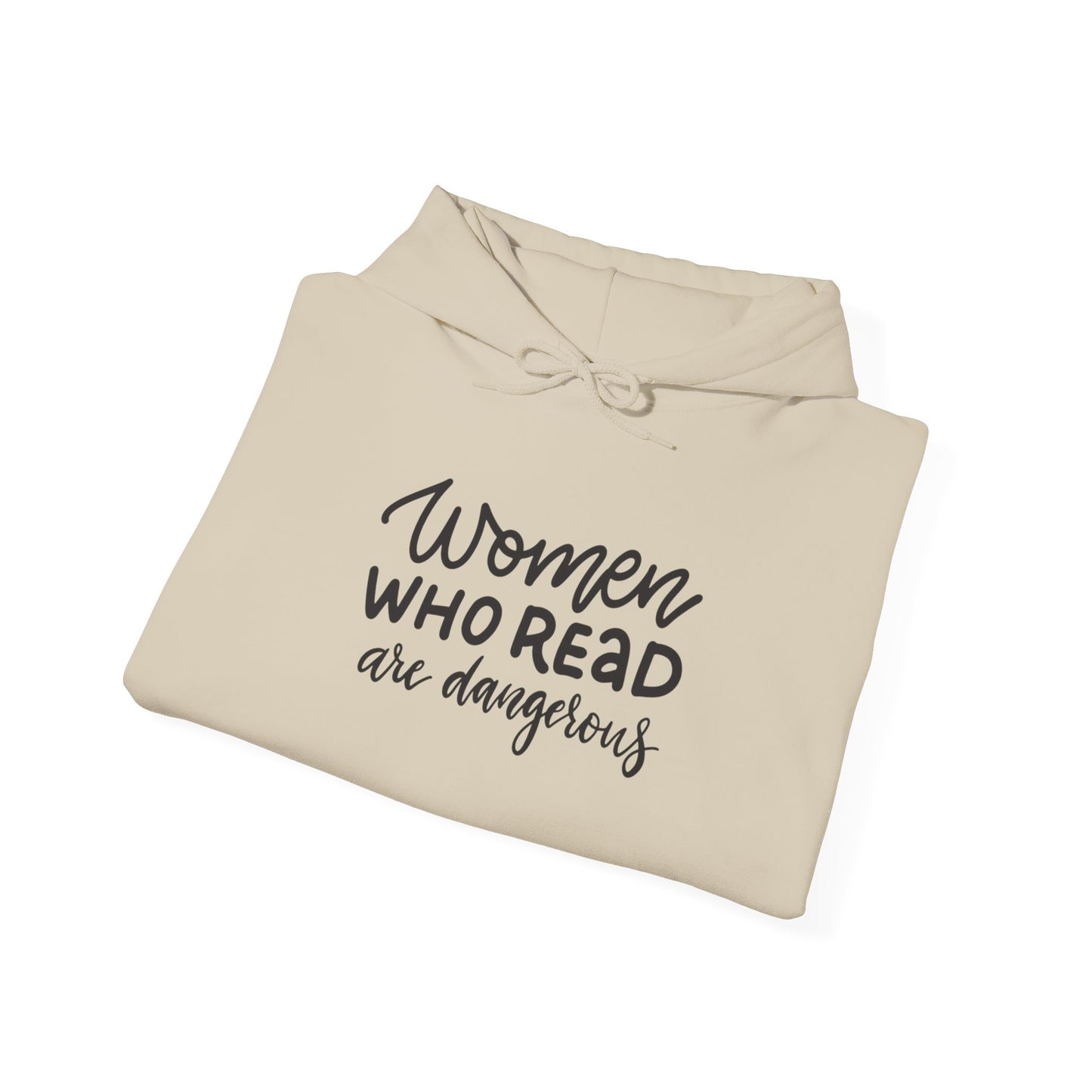 Women Who Read Are Dangerous Hoodie - Unisex Heavy Blend™ Sweatshirt - LUVEN