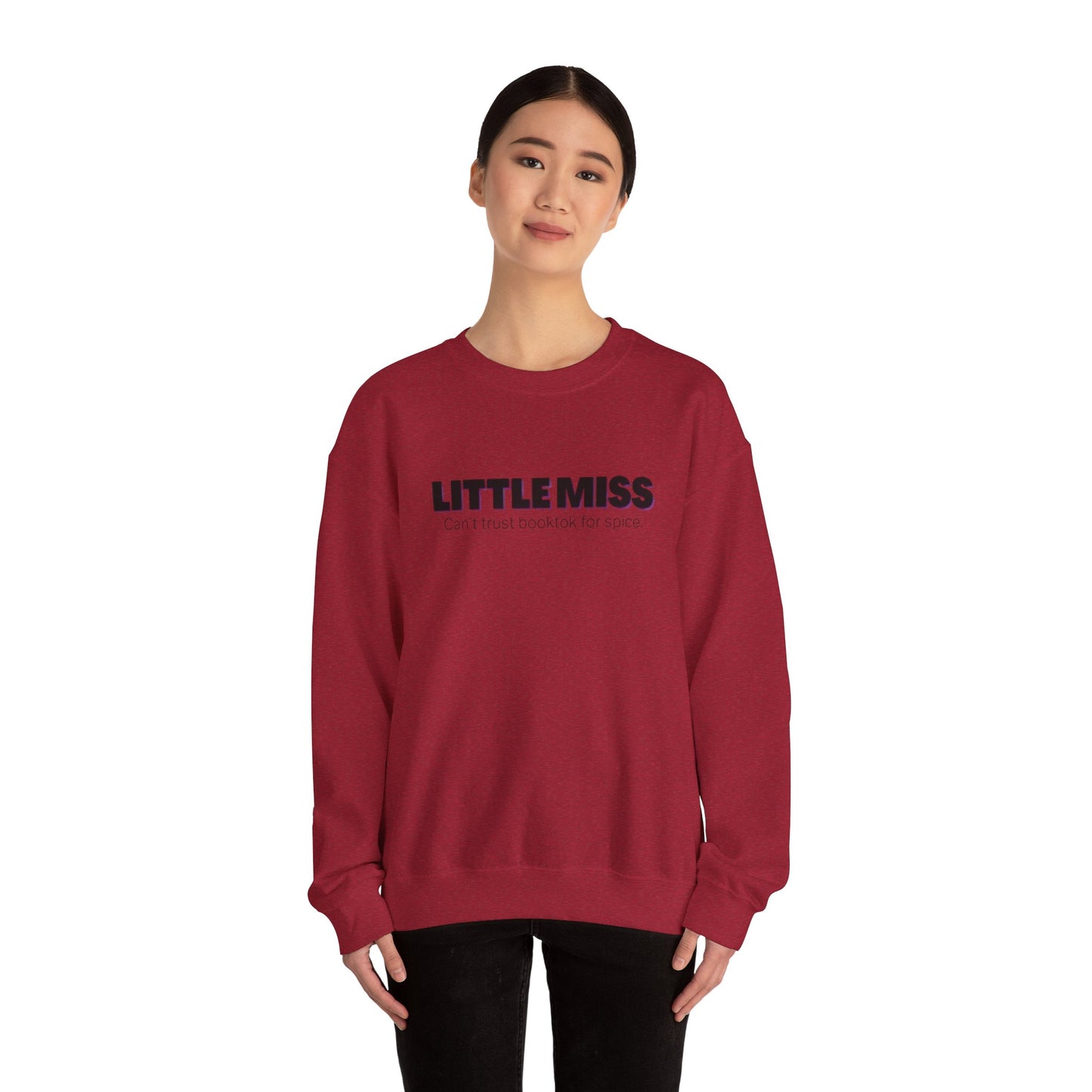 Little Miss Crewneck Sweatshirt - Cozy & Humorous