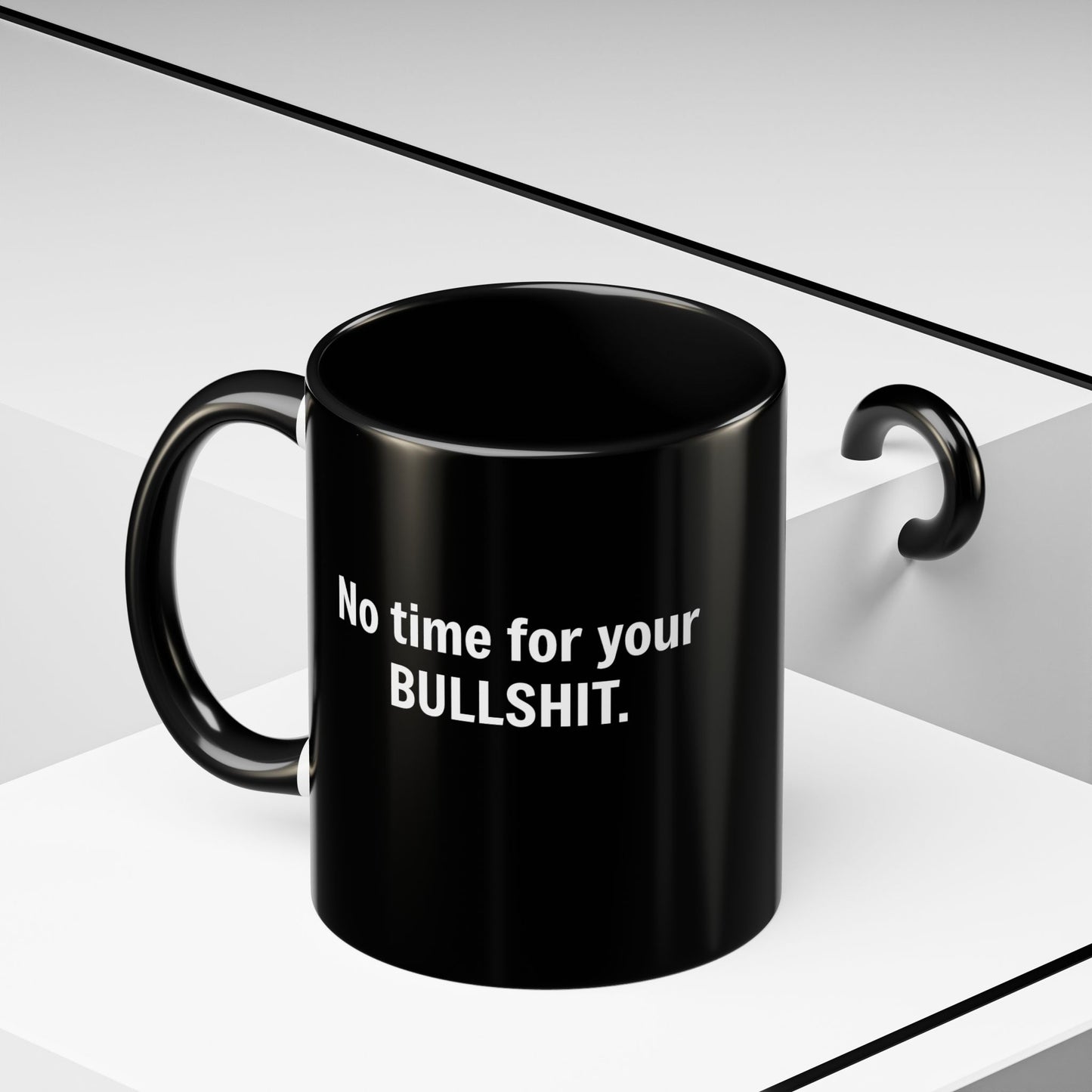 Coffee Mug No Time for Bullshit - Perfect Gift for the Bold