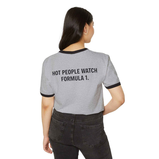 Unisex Cotton Ringer T-Shirt - Rock On & Slay Graphic Tee
