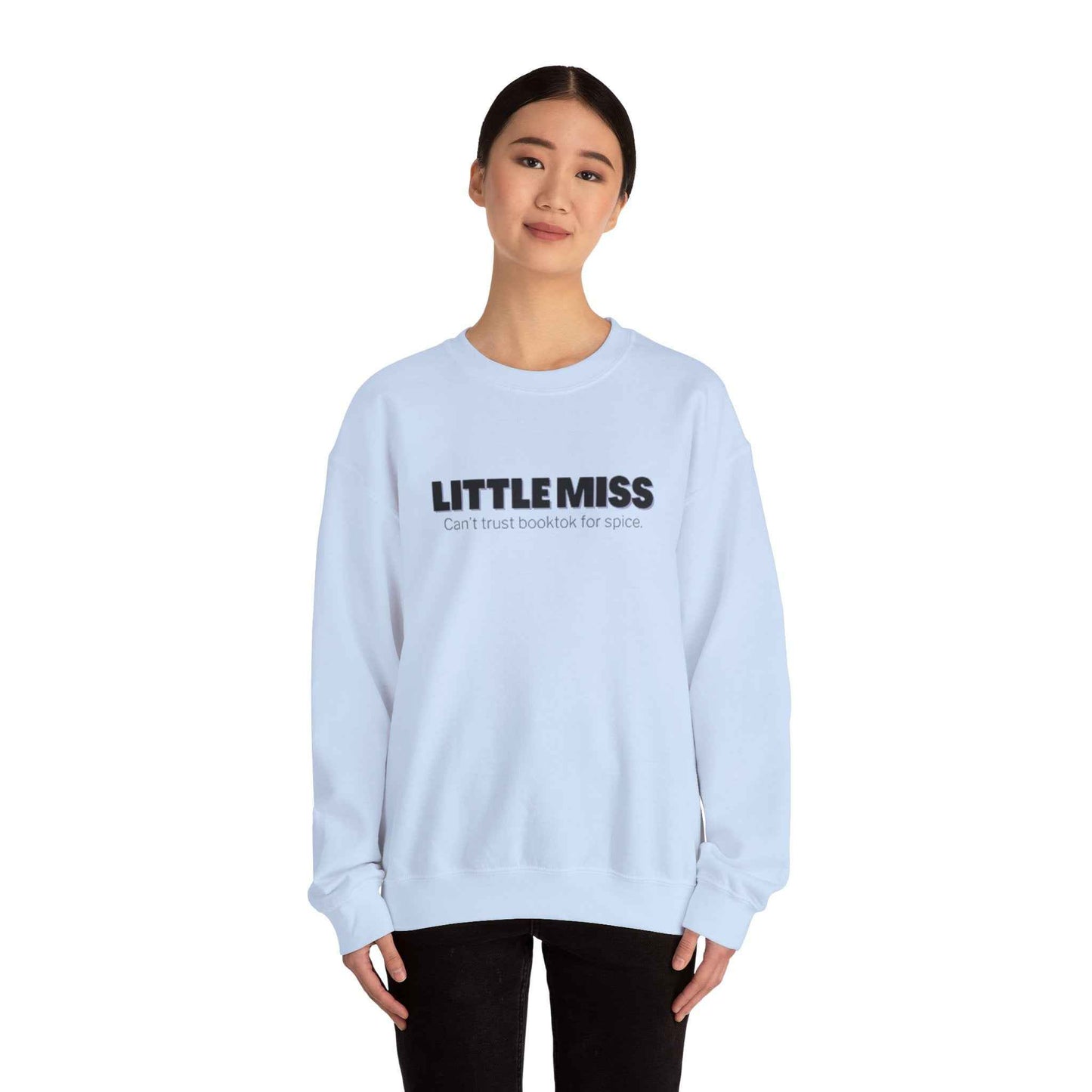 Little Miss Crewneck Sweatshirt - Cozy & Humorous