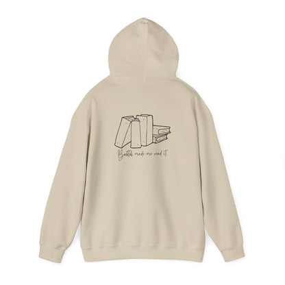 Comfortable Unisex Hooded Sweatshirt with Inspirational Design - Perfect for Relaxation and Everyday Wear - LUVEN