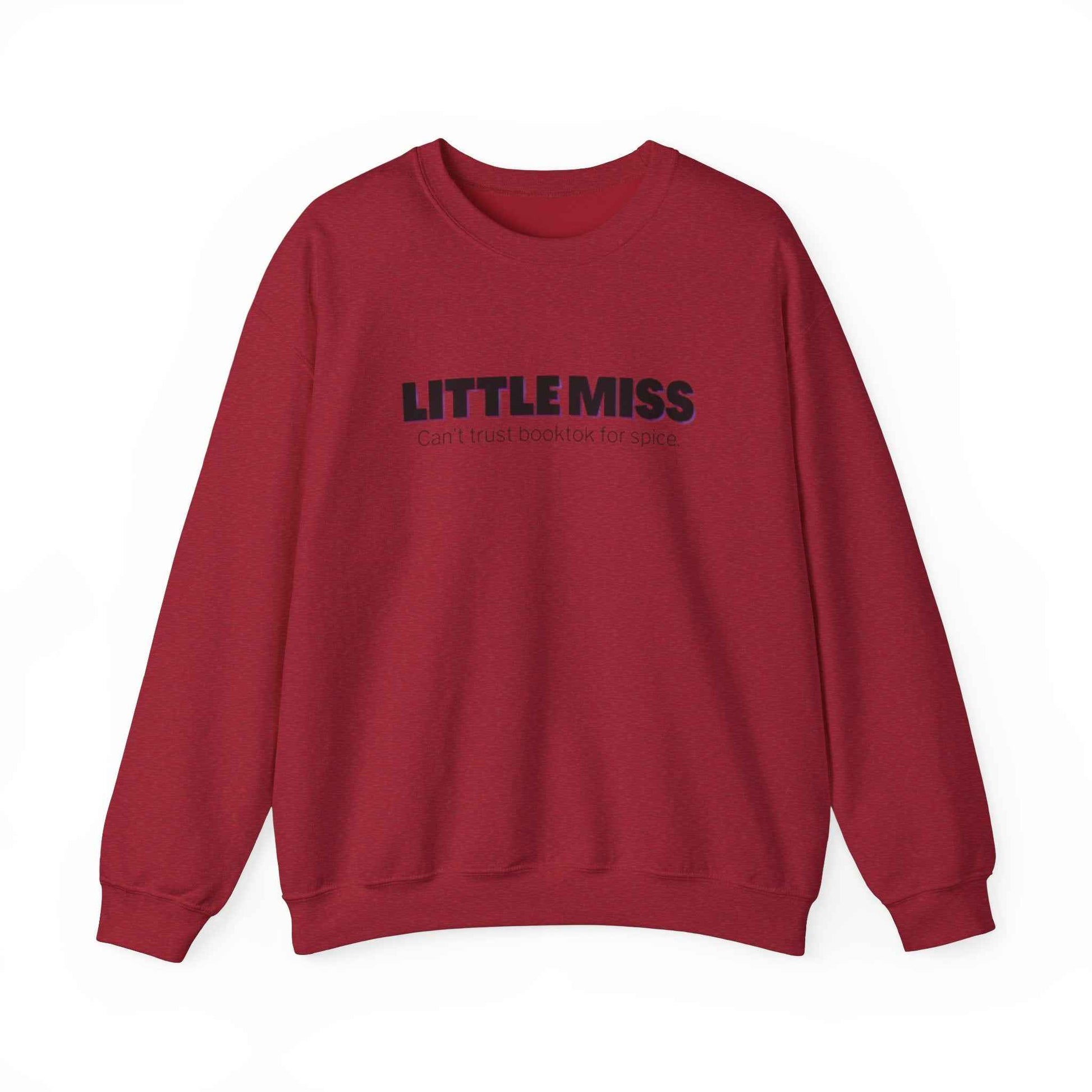 Little Miss Crewneck Sweatshirt - Cozy & Humorous