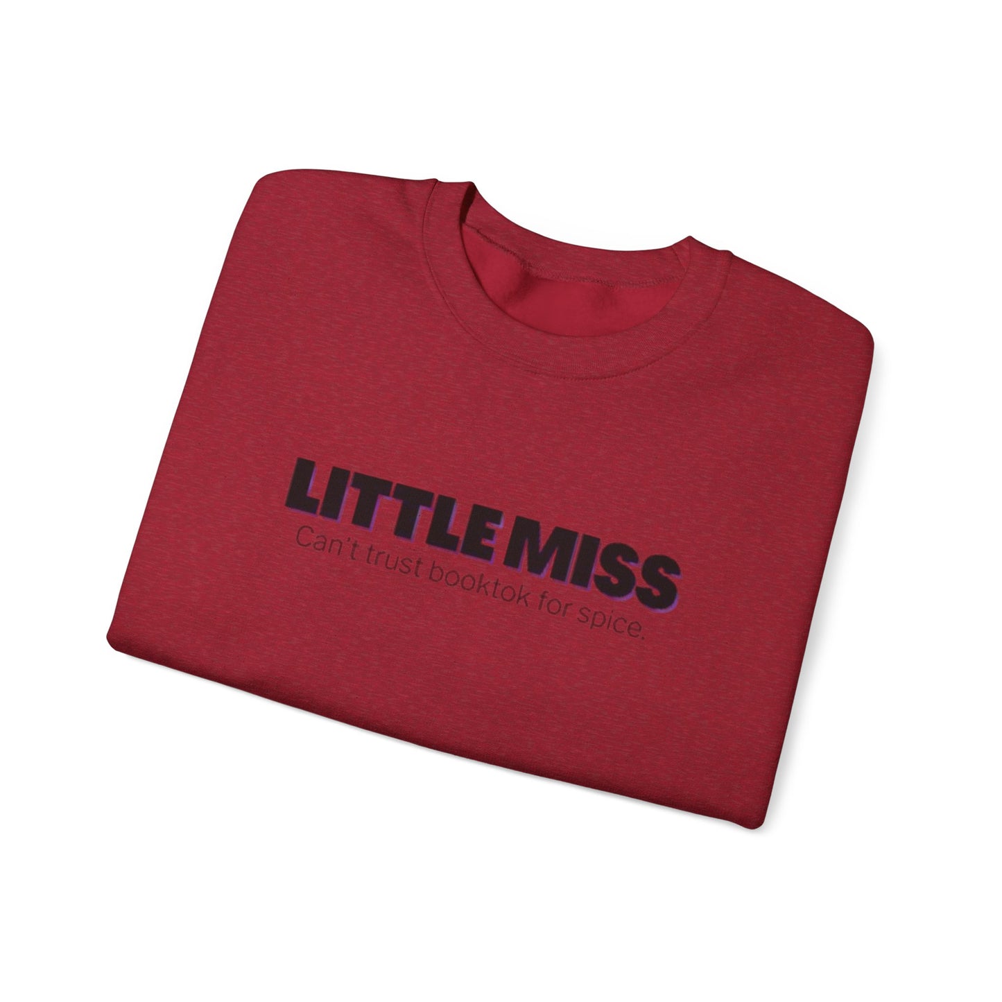 Little Miss Crewneck Sweatshirt - Cozy & Humorous
