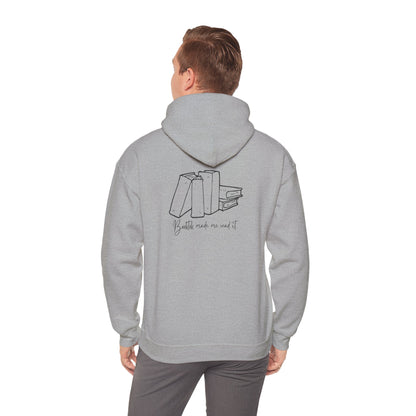 Comfortable Unisex Hooded Sweatshirt with Inspirational Design - Perfect for Relaxation and Everyday Wear - LUVEN