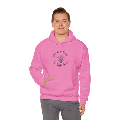 So Many Books Hooded Sweatshirt | Cozy Unisex Hoodie for Book Lovers - LUVEN
