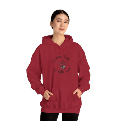 So Many Books Hooded Sweatshirt | Cozy Unisex Hoodie for Book Lovers - LUVEN