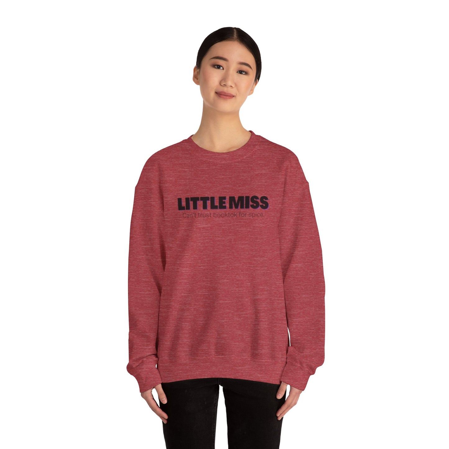 Little Miss Crewneck Sweatshirt - Cozy & Humorous
