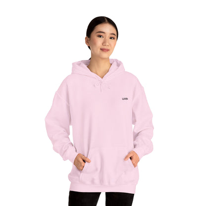 Positivity Vibes Unisex Hoodie with Uplifting Message - Comfort Blend - LUVEN