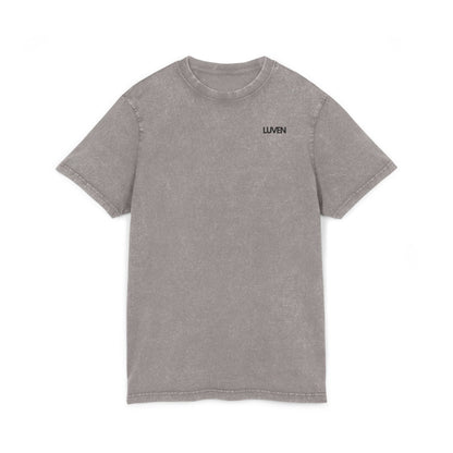 Trendy Acid Washed Tee - Casual Everyday Wear with LUVEN Design - LUVEN