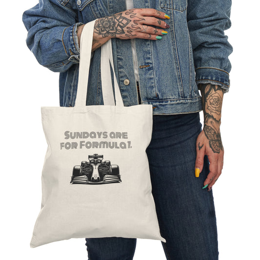 Formula 1 Tote Bag - Sundays are for Formula 1