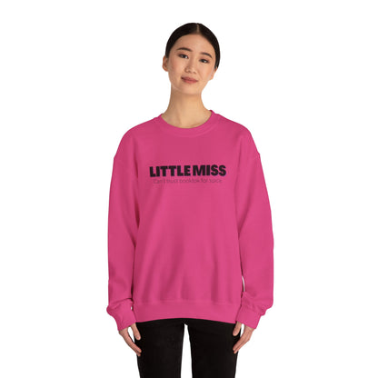 Little Miss Crewneck Sweatshirt - Cozy & Humorous