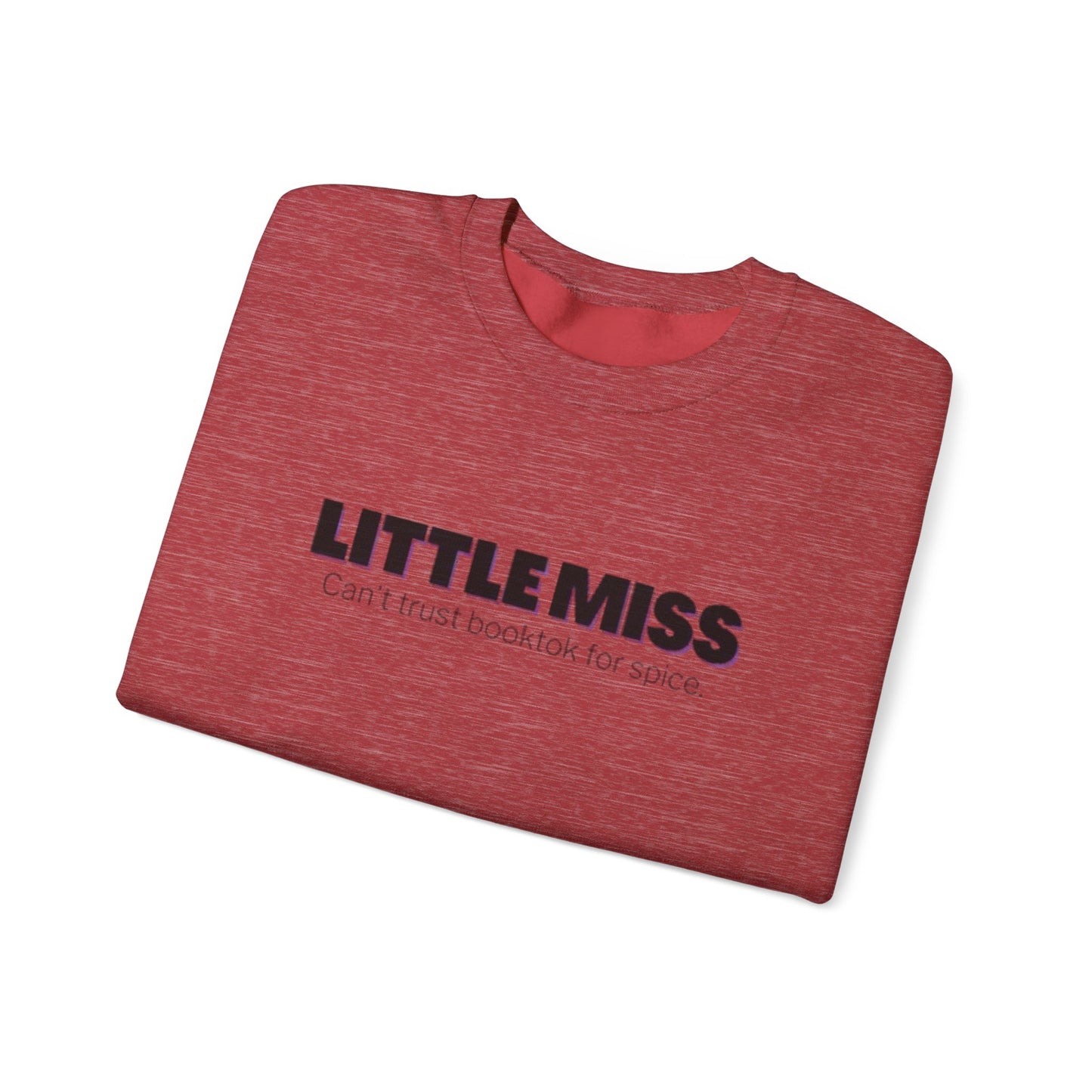 Little Miss Crewneck Sweatshirt - Cozy & Humorous