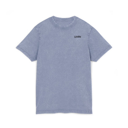 Trendy Acid Washed Tee - Casual Everyday Wear with LUVEN Design - LUVEN