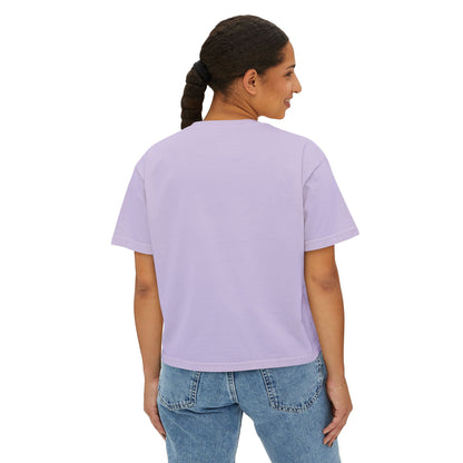 I Don't Flirt With Losers Tee - Casual Women's Boxy Top for Confident Style