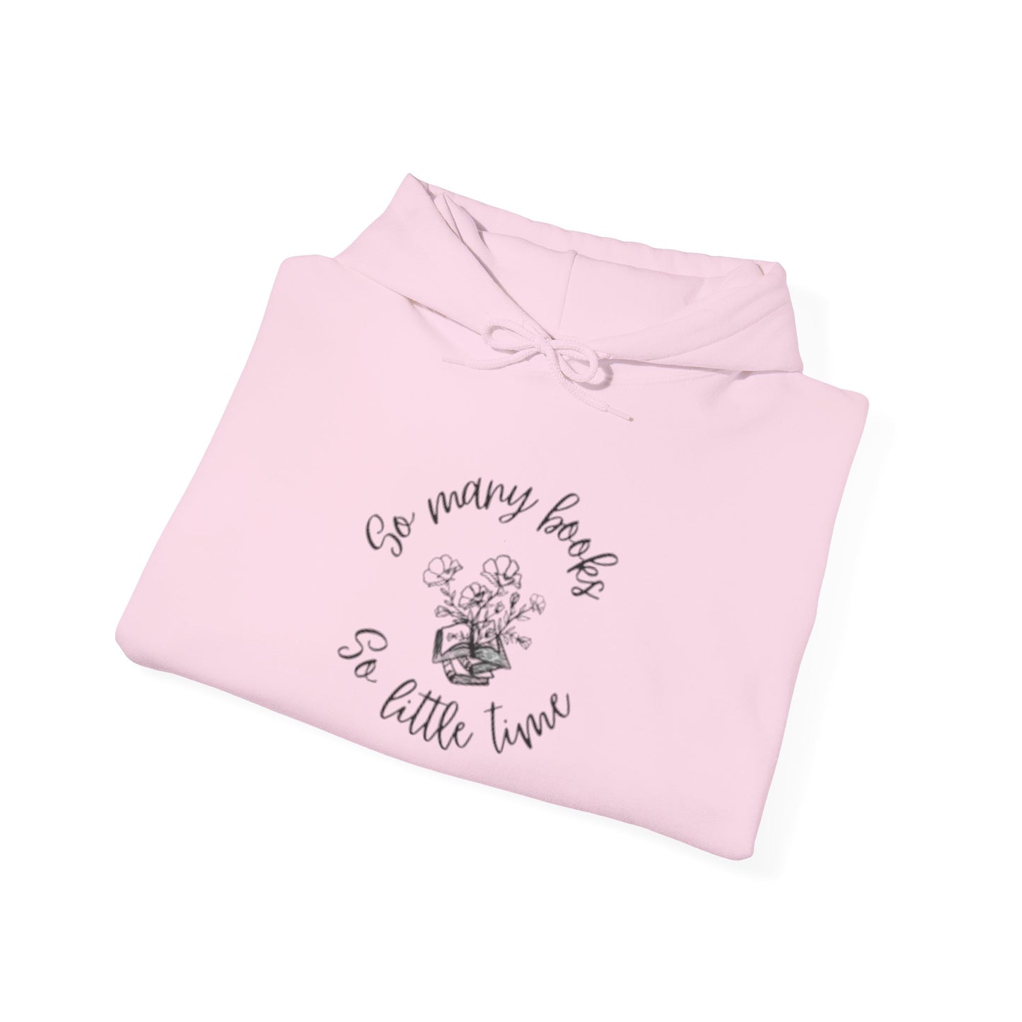 So Many Books Hooded Sweatshirt | Cozy Unisex Hoodie for Book Lovers - LUVEN