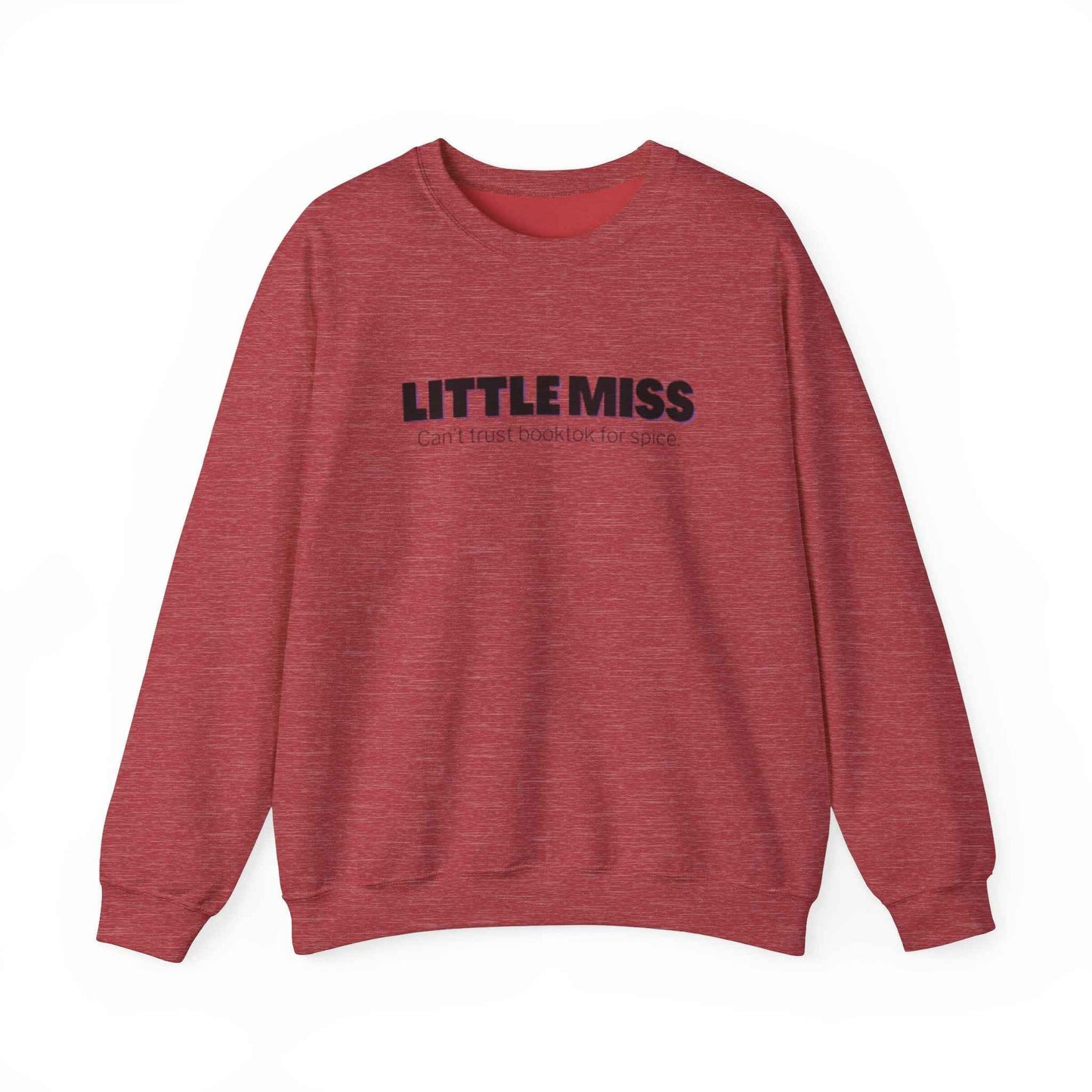 Little Miss Crewneck Sweatshirt - Cozy & Humorous
