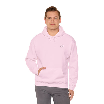 Positivity Vibes Unisex Hoodie with Uplifting Message - Comfort Blend - LUVEN